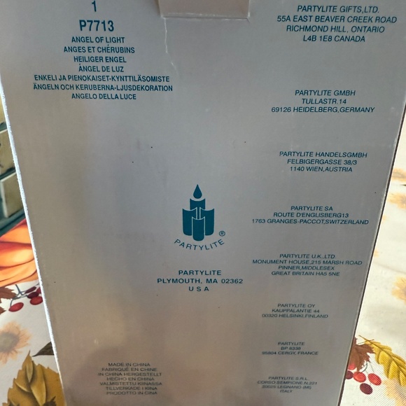 Set of two , Party lite angel candle holders . - Picture 12 of 16